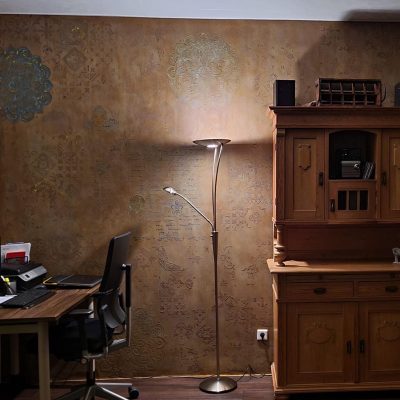 Trendzement Rostoptik Putz